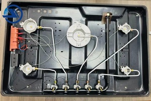 Factory Wholesale Built-In Outdoor Electric <strong>Gas</strong> Portable Hob Cooktop 5 Burner Stainless Steel Panel RV Use <strong>Cooker</strong> - Product Image 6