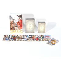 Cartes Oracle à Motifs Traditionnels Personnalisés en Papier d'Art 350 g/m² – Cartes de Fortune ODM Vibrantes pour Activités de Fête