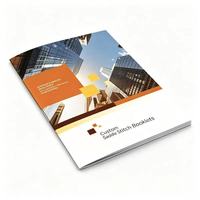 Brochures personnalisées en couleur avec reliure agrafée A4 A5, catalogue à couverture souple, impression de brochures pour entreprises, logo personnalisé Chine