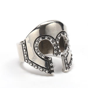 Europe et États-Unis personnalité Instagram transfrontalière sens senior Pharaon hipster anneau masculin rétro Superman <span class=keywords><strong>Iron</strong></span> <span class=keywords><strong>Man</strong></span> t - Product Image 4