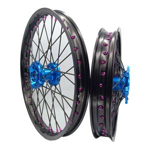 Ruedas Completas MX RMZ DRZ <span class=keywords><strong>250</strong></span> 400 450 de 18 19 21 Pulgadas con 36 Radios para Suzuki - Product Image 2