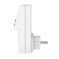 Enchufe Inteligente Digital Wattsave Industrial y Doméstico, 230V 16A, Enchufe Europeo, Programación Diaria/Semanal, IP22, CE