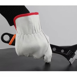 Factory Direct Customizable Wholesale Economic CE Certified Safety <b>Gloves</b> 10inch Nylon 7oz <b>Silicone</b>-free Grain Driving <b>Gloves</b> - Product Image 6
