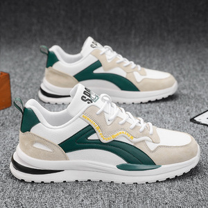 Zapatillas deportivas casuales de malla con cordones estilo Forrest Gump para hombre, nueva colección primavera-otoño 2026, versátiles y a la moda. - Product Image 3