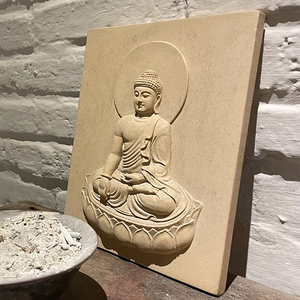 Grande sculpture en Relief chinoise sur mesure pour <span class=keywords><strong>jardin</strong></span>, <span class=keywords><strong>extérieur</strong></span>, intérieur, Amitabha, <span class=keywords><strong>bouddha</strong></span> - Product Image 4