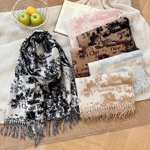 Bộ trang sức thời trang mùa đông ấm áp chất lượng cao 2025OEM LDD, gồm khăn quàng cổ, vòng cổ, vòng tay, lắc tay, dành cho nữ - Product Image 5