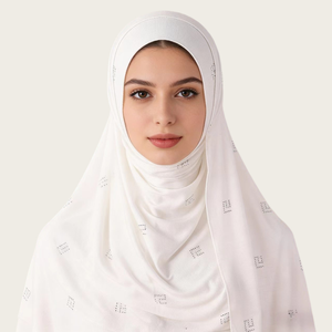 Solid Color <b>Chiffon</b> Hijab <b>Scarf</b> for Women Muslim Headscarf Spring Wear - Product Image 6