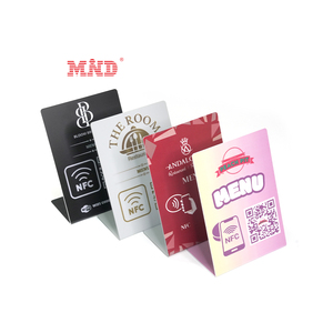 Đa góc có thể điều chỉnh NFC đứng Acrylic bảng chủ cho menu và phương tiện truyền thông xã hội quảng cáo - Product Image 1