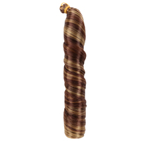 Expédition rapide, prix de gros, haute qualité, 100g, tresses au crochet, boucles en spirale, tresses en machine, double trame, haute température