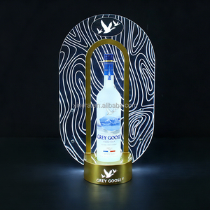 Custom LED Grey Goose Vodka Bottle Presenter, Luminous Wine Holder for Nightclub VIP <b>Service</b> - Product Image 4