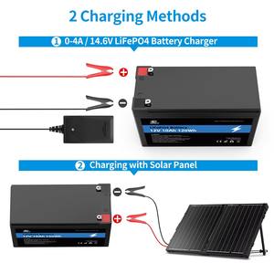 Baterías de Litio Hierro de Ciclo Profundo Melasta 12V al por Mayor OEM, Paquete de Baterías Recargables LiFePO4 de 12.8V 10Ah para Patinetes Eléctricos - Product Image 2