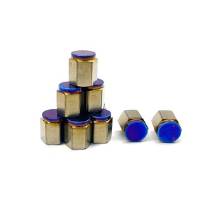 Bouchons de valve universels haut de gamme pour voitures et motos - Vente chaude |   Bouchons de valve de pneu avec joints d'étanchéité offerts - Product Image 1