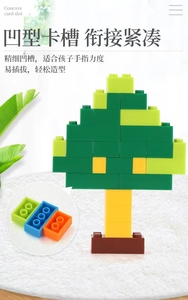 Sucesso de Vendas Cross-Border Conjunto de Blocos de Montar de Partículas Pequenas em ABS com 40 Peças Compatível com <span class=keywords><strong>Lego</strong></span> Brinquedos Educacionais DIY para Crianças - Product Image 4
