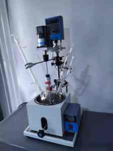 200L jacketed glass reactor robust batch reactors for resin polymerization - Product Image 5