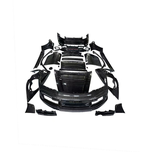 Facelift para Porsche <span class=keywords><strong>Carrera</strong></span> S 911 992 2018-2024 a Topcar Stinger GTR Kit de carrocería de fibra de carbono seco Barra frontal - Product Image 5