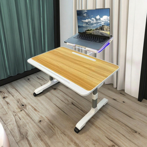 Shaohua OEM máy tính xách tay văn phòng bàn mới máy tính bàn kim loại hợp kim nhôm xách tay có thể gập lại xoay máy tính xách tay bằng gỗ đứng giường sử dụng - Product Image 1