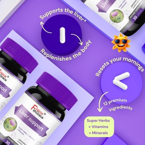 Compléments de soutien hépatique de haute qualité, 30 capsules, favorisent la fonction hépatique pour les hommes et les femmes, capsules de soutien hépatique - Product Image 4