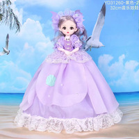 2024 vente directe d'usine haute qualité 30cm robe princesse poupée habiller fille cadeau d'anniversaire pour enfants jouer maison ensemble