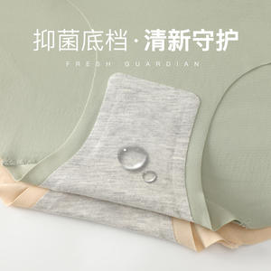 Pantalon taille haute en soie glacée pour femmes, sous-vêtements grande taille, sans couture, polyamide, contrôle fort, vêtements de maintien de la forme - Product Image 5