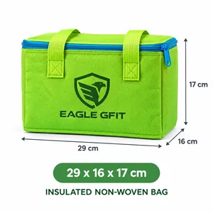 Servicio OEM, Bolso Térmico Ligero con Cierre de Cremallera, Bolso de Playa, Bolso Nevera Portátil para Almuerzo - Product Image 5