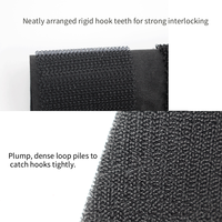 Ruban adhésif micro-agrippant simple face en nylon tissé dense et doux, non abrasif, pour vêtements de bébé, usage médical et ameublement