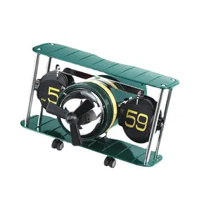 Retro cổ điển tùy chỉnh Bảng Máy bay trang trí quay đồng hồ bàn reloj lật Flap Retro lật đồng hồ - Product Image 1