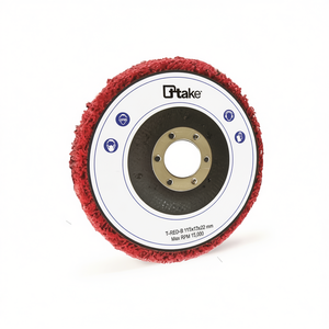Disco de Lijado Ttake 125x13 mm, Eje de 22 mm, Soporte de Fibra Roja - Product Image 2