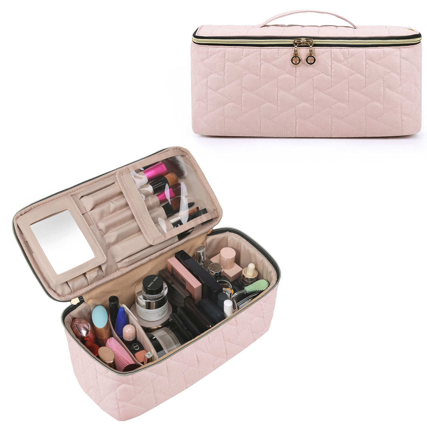 clear pvc toiletry bolsa