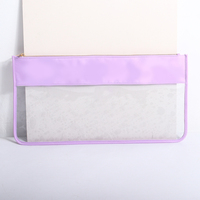 Keymay bricolage broderie personnalisée Chenille lettre Patch pochette à fermeture éclair Mahjong sac de rangement Mahjong tuile sac clair Mahjong sac