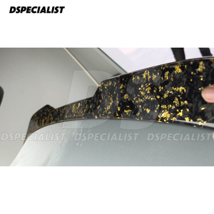 Personalizzare con fiocco in oro forgiato in fibra di carbonio G8X M2 M3 M4 Spoiler posteriore per BMW 2 3 serie 4 G87 G42 G80 G82 G22 G20 G28 - Product Image 3