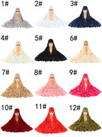 Burka Niqab Chador al-amira Hijab Turban jersey écharpe de tête musulmane pour femmes musulmanes