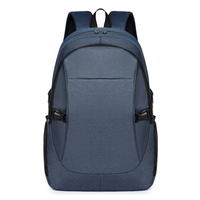 Ransel USB Warna Cerah Ringan Tahan Sobek Anti Maling Resleting Lembut Kapasitas Besar Serbaguna