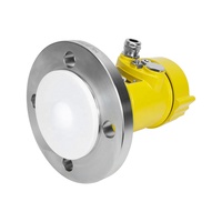 Medidor de Nivel por Radar FMCW de 80 GHz con Precisión de ±1 mm, Sensor de Nivel para Silo de Cemento para Materiales Sólidos