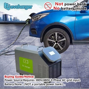 Gbt Type 2 32A 22Kw Powerbank mobile Chargeur de voiture Ocpp intelligent rapide Chargeur de voiture portable Dc Ev - Product Image 3