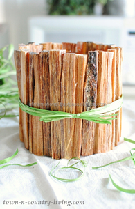 แจกันดอกไม้ไม้ธรรมชาติและการออกแบบขนาดที่กำหนดเองของตกแต่งบ้านและโรงแรมและผลิตภัณฑ์จากธรรมชาติสวน - Product Image 6