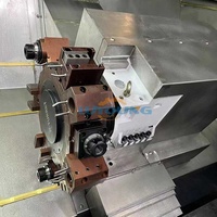 Torno CNC de Cama Inclinada TCK630 Chino de Alta Resistencia y Alta Velocidad con Controlador Fanuc
