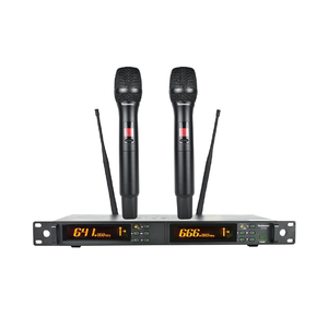 Sistema de micrófono inalámbrico de solapa profesional X8II Veida UHF True Diversity para presentaciones en escenario - Product Image 1