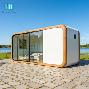 บ้านพักแคปซูลเคลื่อนที่ทันสมัย โรงแรมแบบพกพา บ้านตู้คอนเทนเนอร์ ที่พักกลางแจ้ง บ้านพักเคลื่อนที่สำหรับการเดินทาง - Product Image 1