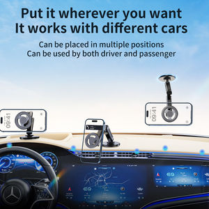 접이식 유니버설 360 회전 마그네틱 자동차 전화 홀더 전화 스탠드 에어 벤트 자석 마운트 - Product Image 5
