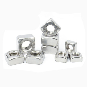 Wanqian Fasteners Square Nut M3 M4 M5 M6 M8 M10 M12 Metric CNC Machining Stainless Steel - Product Image 1