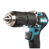 Makita DHP487 Perceuse à percussion sans fil 18V LXT sans balais 13mm 3-en-1, perceuse à percussion au lithium pour le bois, le métal et la maçonnerie, outil électrique