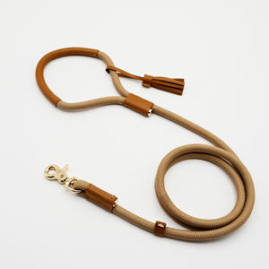 2025 logotipo personalizado y correa de perro de cuero de Color Paracord correa de perro de nailon de lujo con mosquetón giratorio diseñador personalizado - Product Image 1