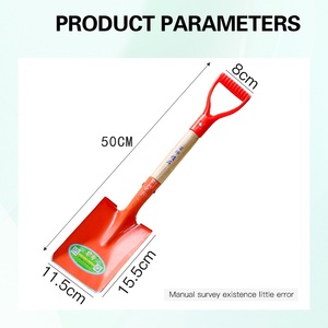 Oem/ODM chấp nhận kim loại thép nông nghiệp mini spade Xẻng nhỏ với xử lý cho làm vườn và nông nghiệp - Product Image 2