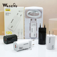Nuevo Cargador de Pared Tipo C con Enchufe Europeo para Teléfono Celular, Cargador Rápido Tipo C + Puerto USB para Xiaomi 15 PRO