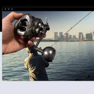 <span class=keywords><strong>Moulinet</strong></span> de pêche à lancer à grande vitesse pour gaucher, 15 kg de résistance maximale, rapport de transmission 6.5:1, en métal, pour la pêche à la carpe, au brochet, aux prédateurs, en eau douce et en eau salée - Product Image 3