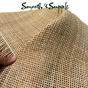 Hoge Kwaliteit 6X6 Natuurlijke Mesh Weave Rotan Cane Webbing Roll Geweven Gebleekte Webbing Cane Rotan In Vierkant Rol Natuurlijk - Product Image 2