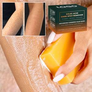 Мыло GUOCUI BIO TECH с куркумой и койевой кислотой для удаления темных пятен, разглаживания кожи, питания и борьбы с акне. Оригинальное мыло с койевой кислотой. - Product Image 4