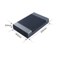Box Esterno per Unità Ottica USB 2.0/USB 3.0 SATA da 5,25 Pollici, Adattatore per Windows XP e Mac PC