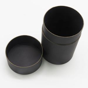 กล่องกระดาษคราฟท์ทรงกระบอกขนาดเล็กแบบยืดหดได้ ฝาปิดแบบยืดหดได้ บรรจุภัณฑ์ทรงกลม ขวดกระดาษแข็งย่อยสลายได้ทางชีวภาพ - Product Image 2