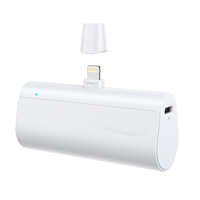 Chargeur portable 5000mAh Power Bank Charge rapide et entrée PD Petite batterie d'accueil Compatible iPhone 13